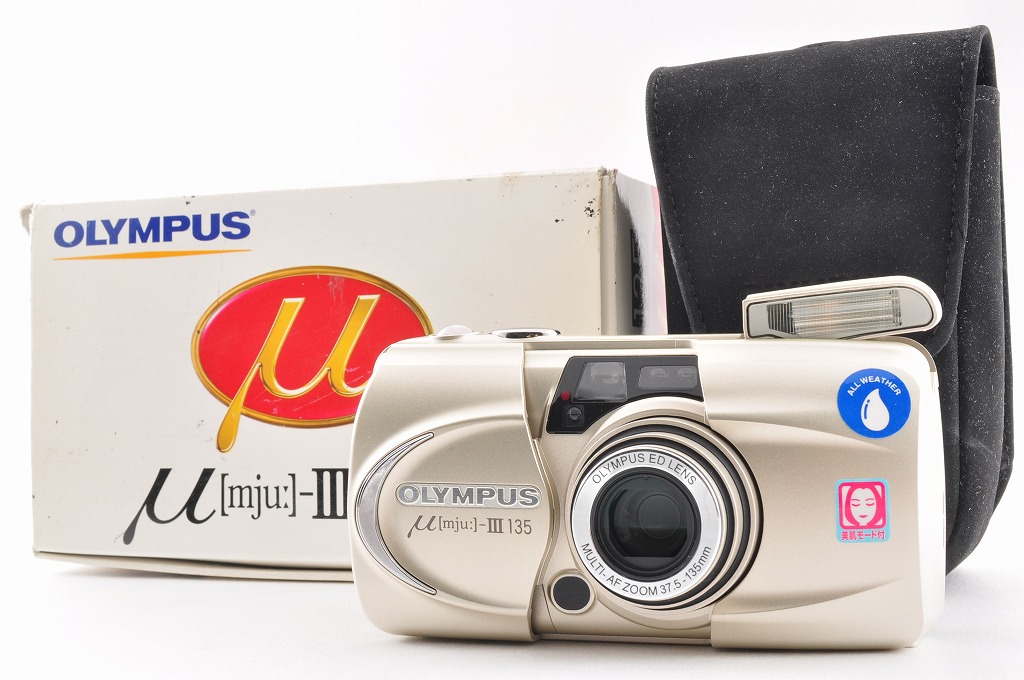 OLYMPUS μ［mju:］-III 135 Top Mint] Olympus Mju μ III 135 Point & Shoot 35mm AF